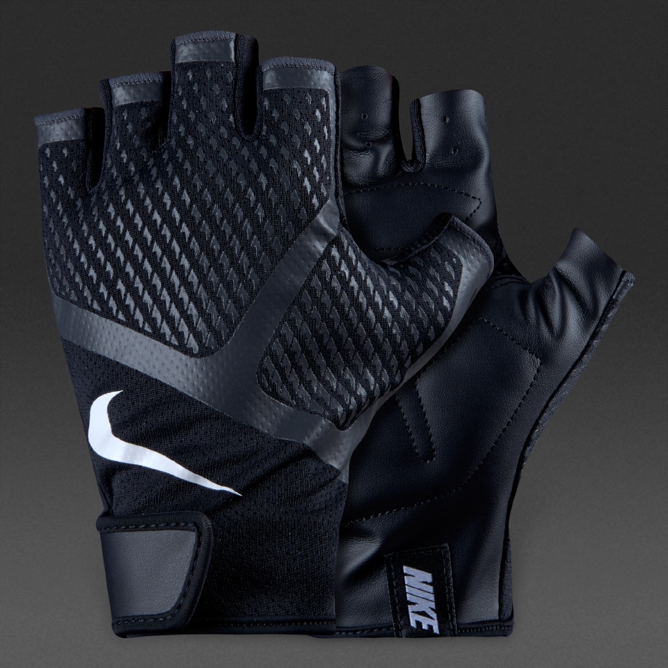 Guantes de entrenamiento Nike Renegade para hombre-Accesorios de entrenamiento-Fitness-Negro/Antracita/Blanco | Soccer