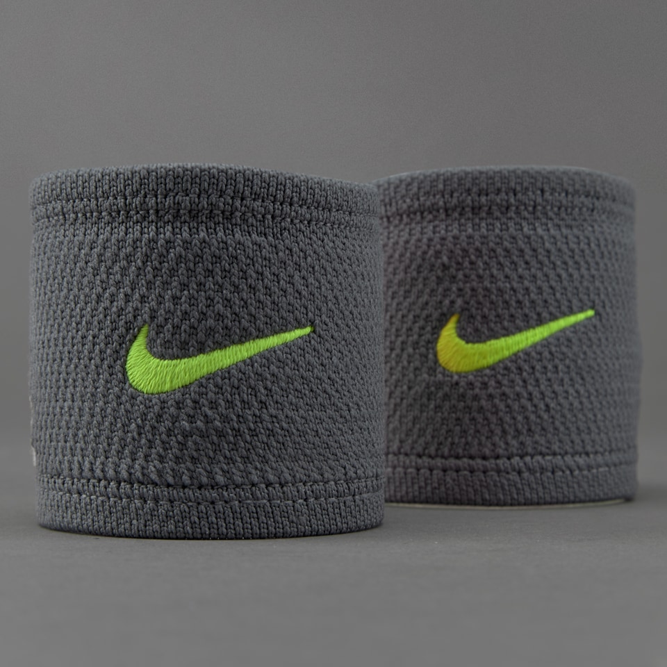 Nike Dri Fit Stealth Wristbands Accessories Cool Grey Bright Mango Volt Pro Direct Tennis