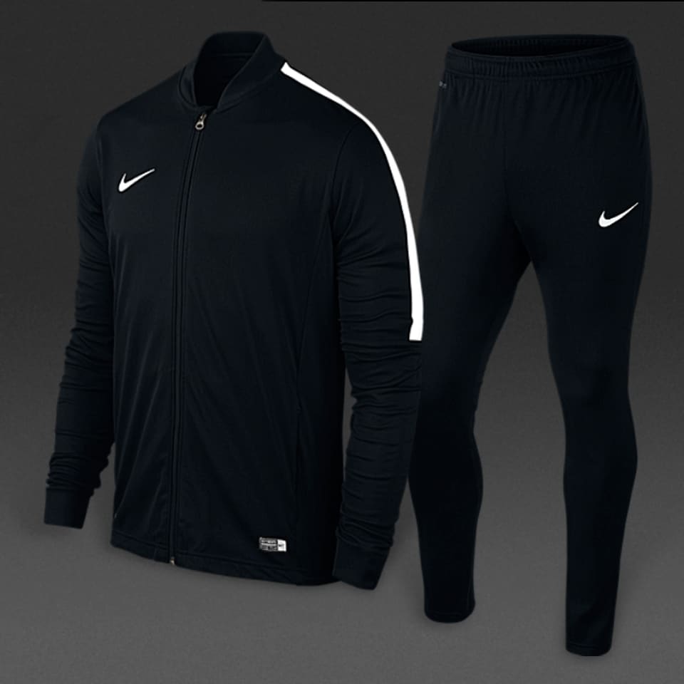Chándal Nike Academy Knit 2 para niños - Equipaciones para clubs de futbol-Negro/Blanco | Pro:Direct Soccer