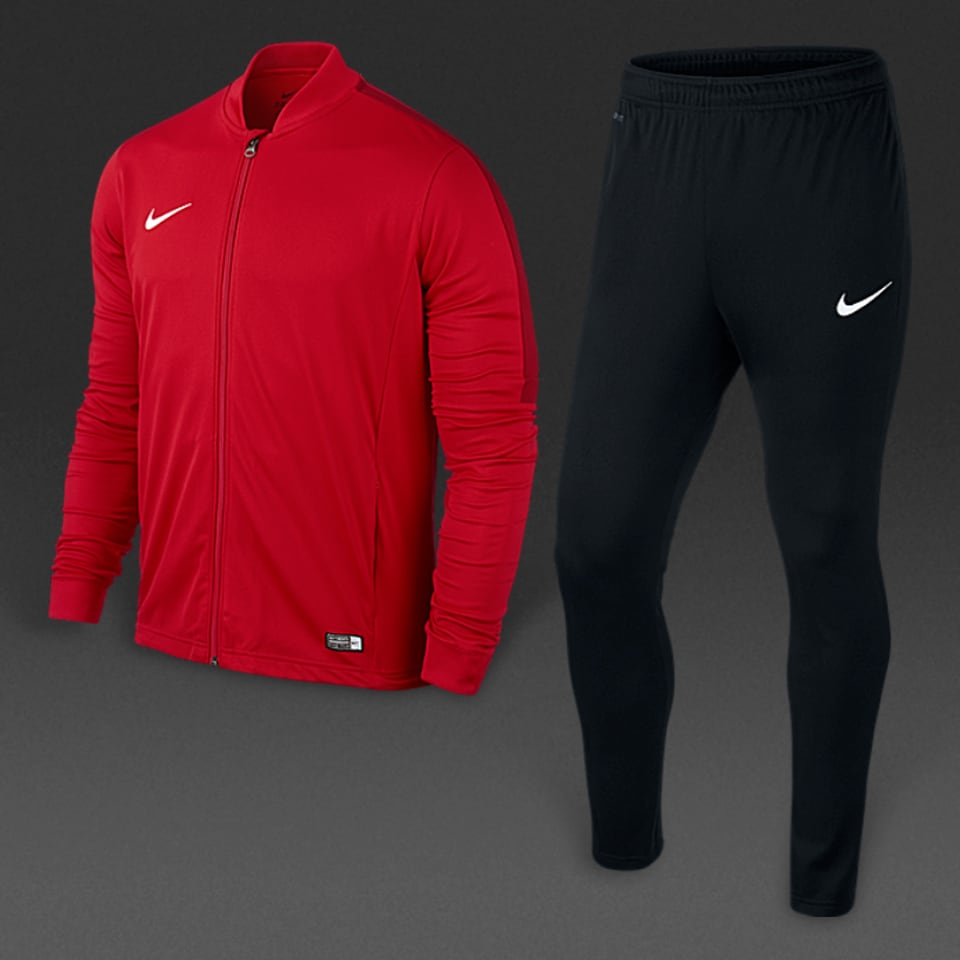 Chándal Nike Academy 16 Knit 2 para niños - Equipaciones para clubs de futbol-Rojo/Negro/Blanco Pro:Direct Soccer