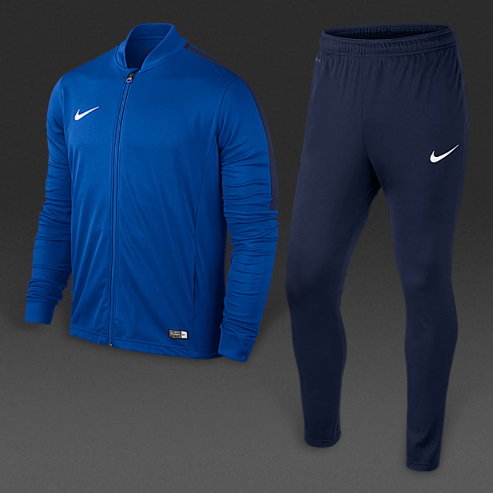 Chándal Nike Academy 16 Knit 2 chicos - Equipaciones para clubs de futbol-Azul/Obsidiana/Blanco | Soccer