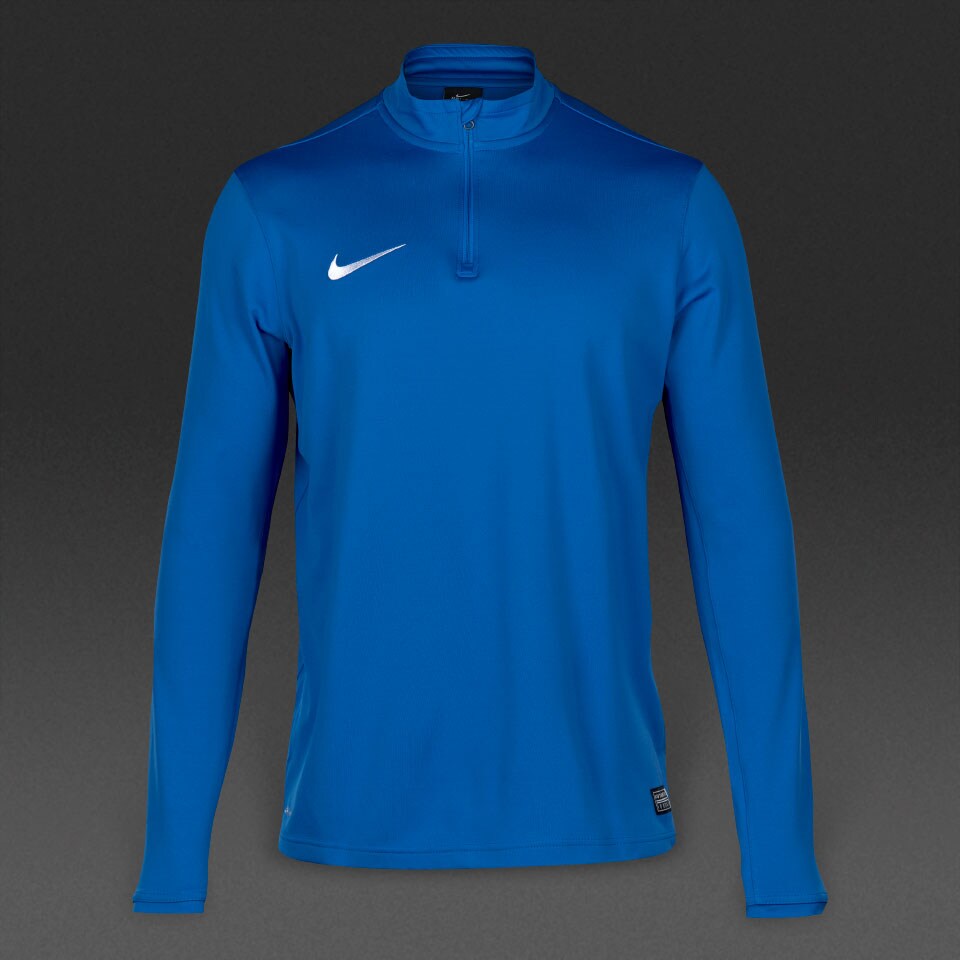 Nike Boys Academy 16 Midlayer Top - Junior Football Teamwear - Royal ...