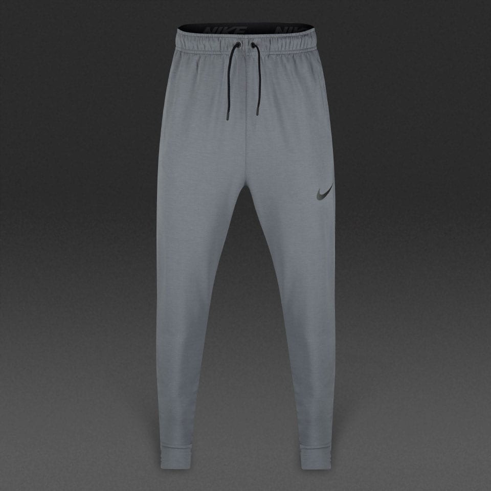 Nike Dri-Fit Training Fleece Pants - Cool Grey/Black/Black - Mens ...