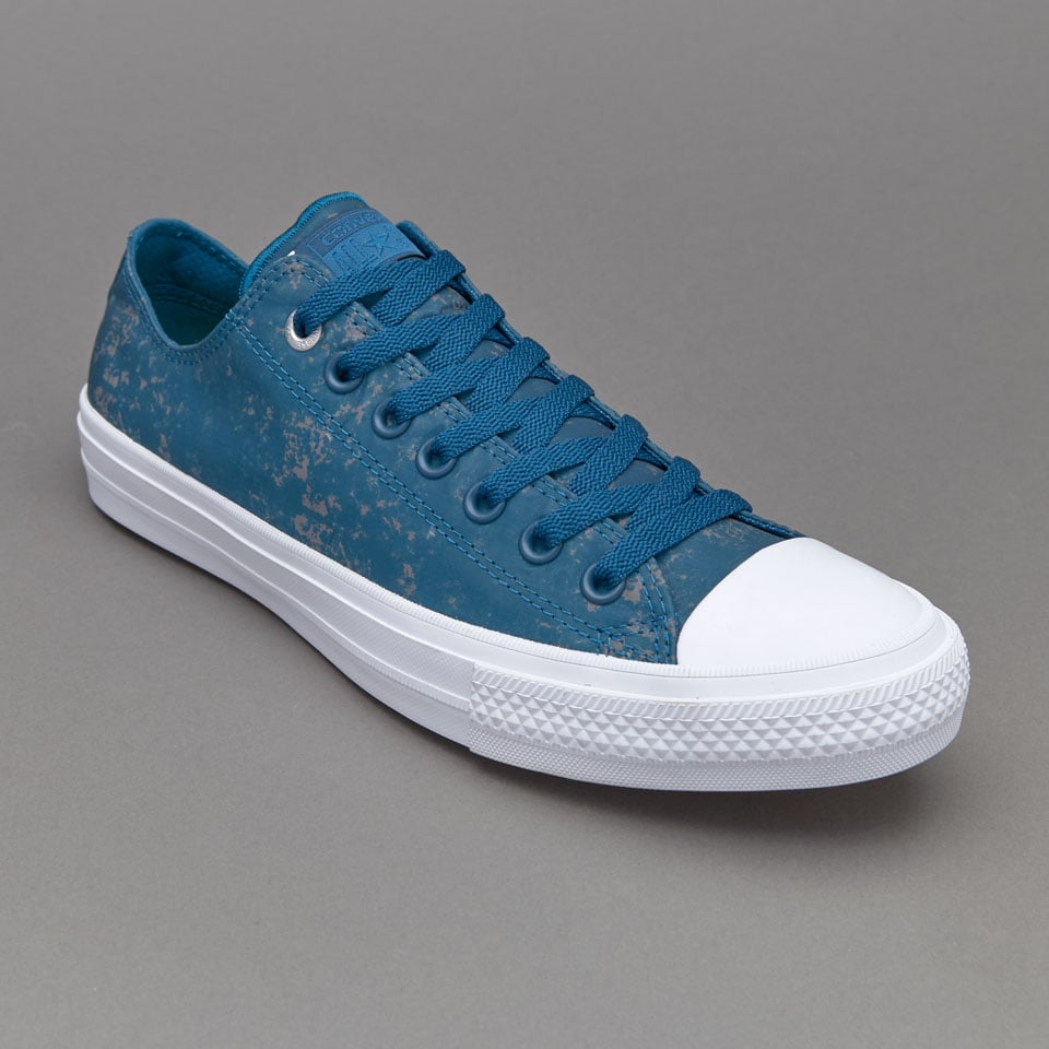 Mens Shoes - Converse Chuck Taylor All Star II Reflective Wash - Blue Lagoon  / Silver - 153546c | Pro:Direct Running