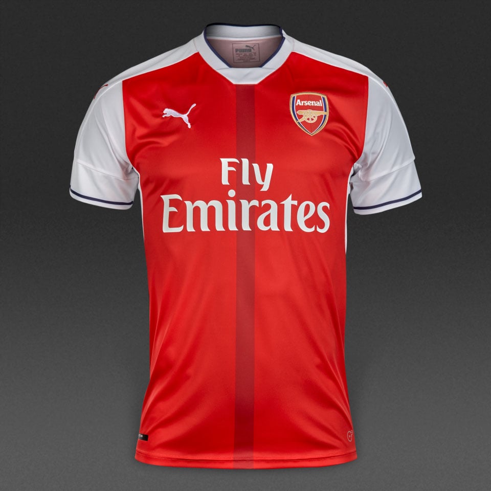 New Arsenal Kit 2016/17- Arsenal Home Shirt 16-17 Puma