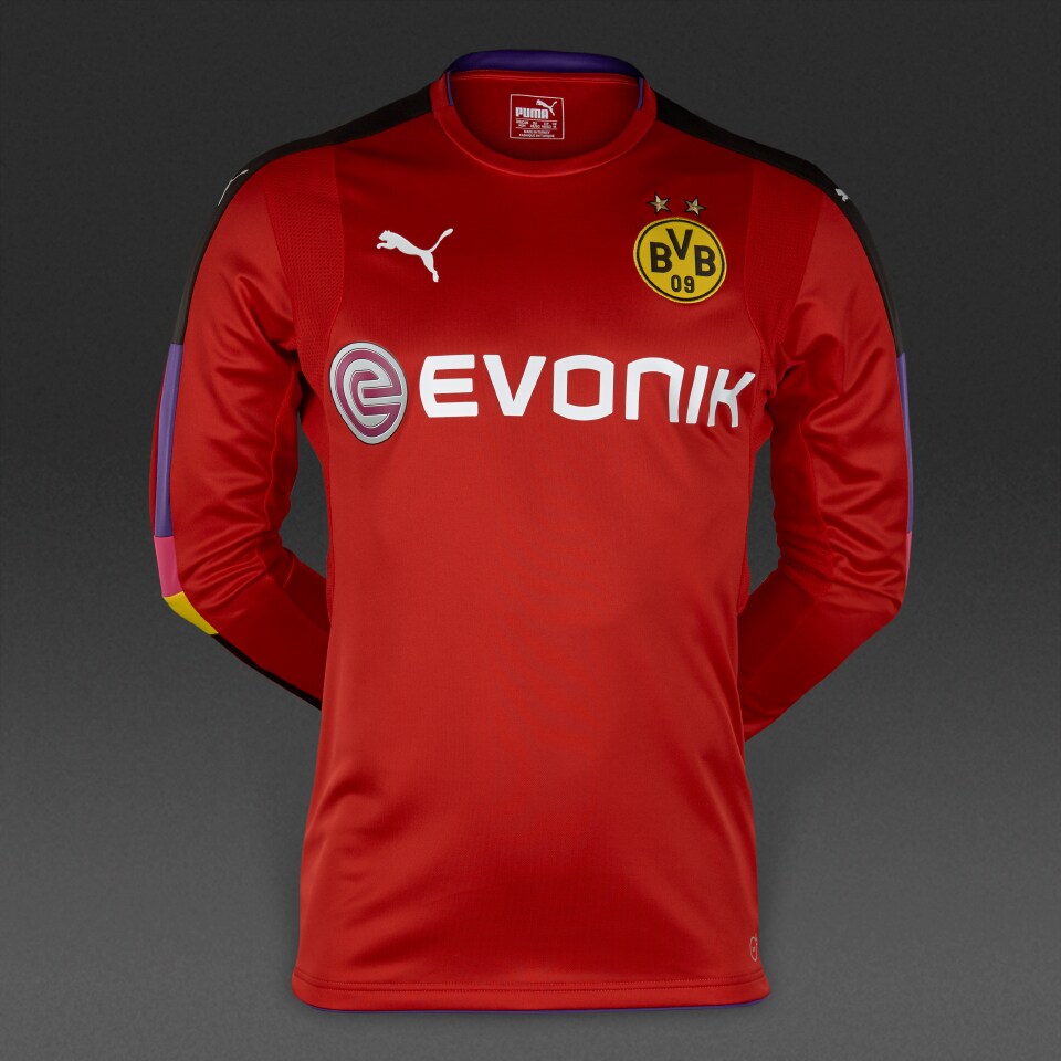 Camiseta de portero Puma BVB Dortmund 16/17 con Sponsor-Camisetas