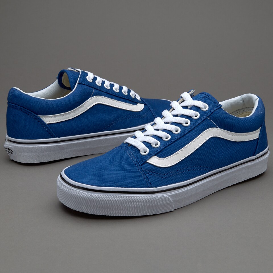 Mens Shoes - Vans Old Skool Canvas - True Blue - VN0003Z6IP1 | Pro ...