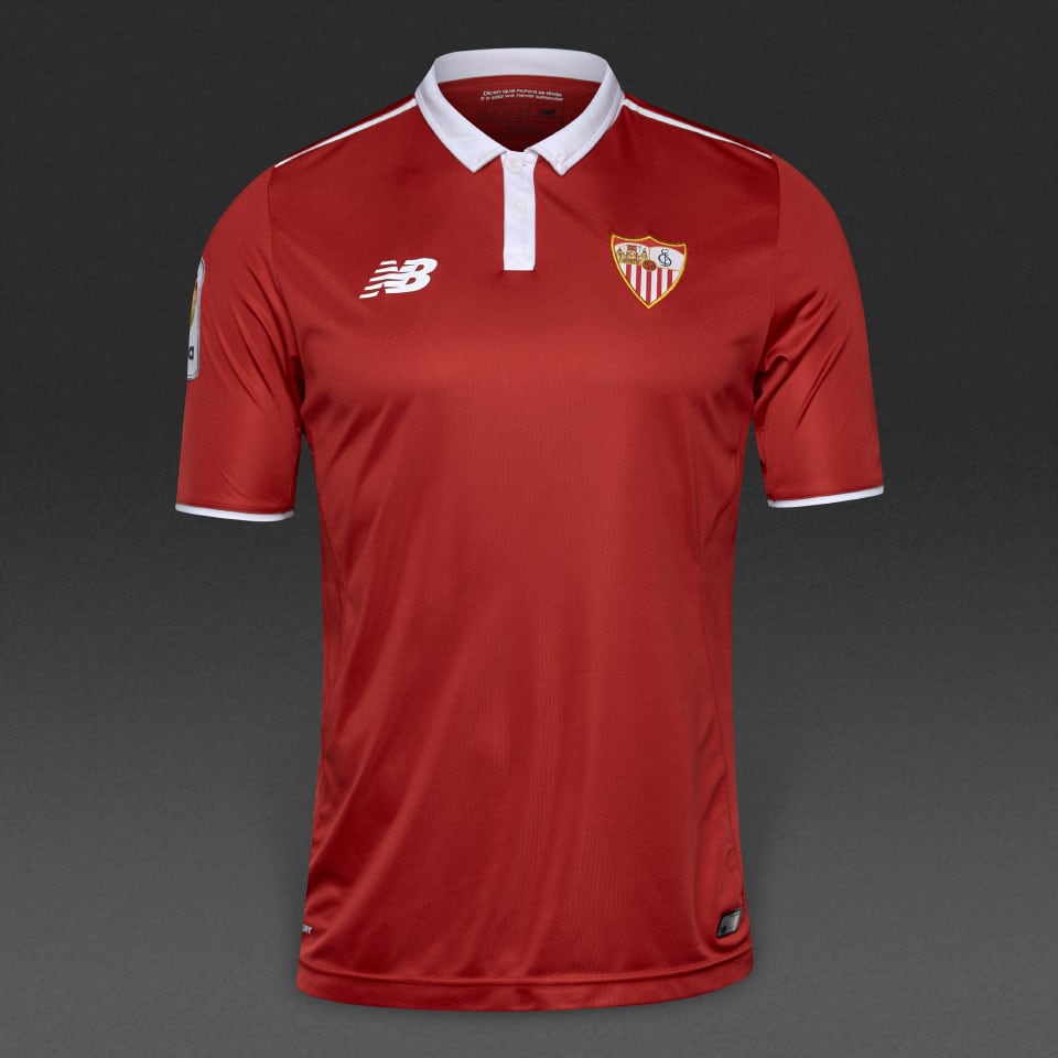 Camiseta Balance FC 16/17 Segunda equipación-Camisetas oficiales de futbol-Rojo Pompeya | Pro:Direct Soccer