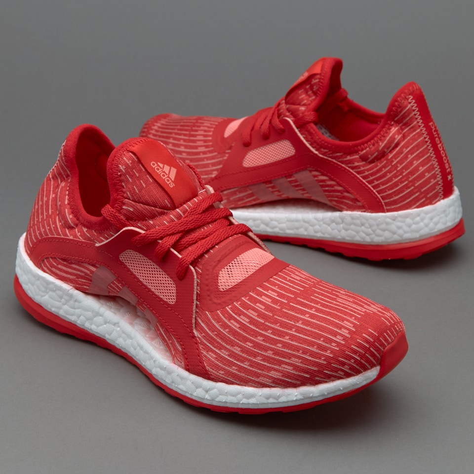 Anoi Contaminado piel adidas Pureboost X para mujer- Zapatillas de correr para  mujeres-Rojo/Rosa/Blanco | Pro:Direct Soccer