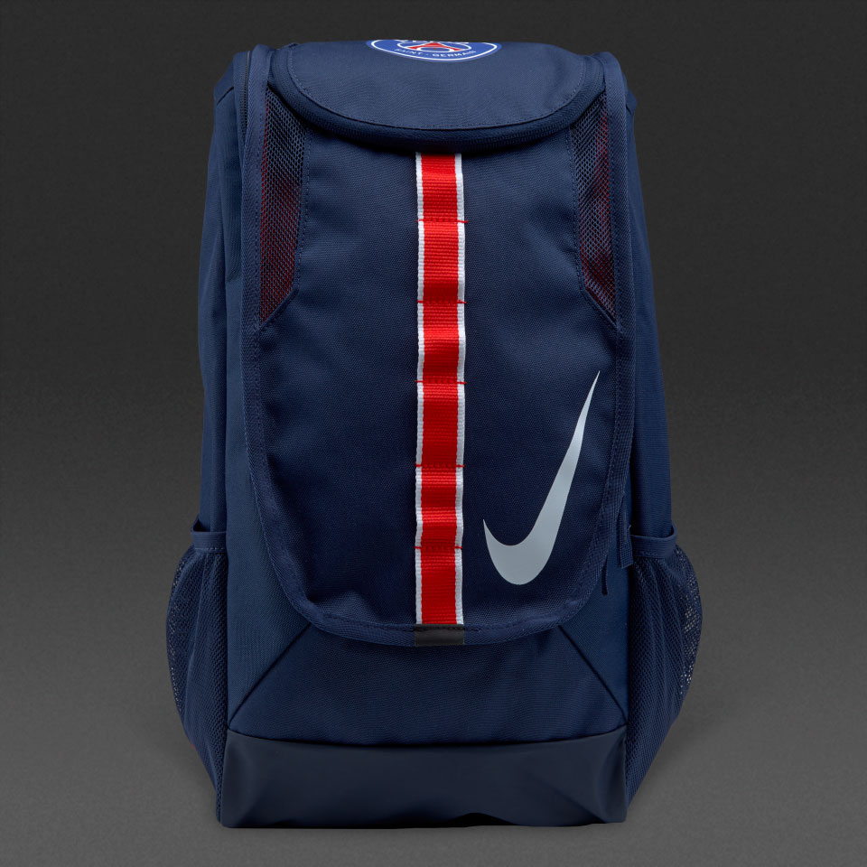 Sur oeste compromiso Mirilla Mochila Nike PSG Shield Compact -Bolsas de futbol-Azul marino/Blanco |  Pro:Direct Soccer