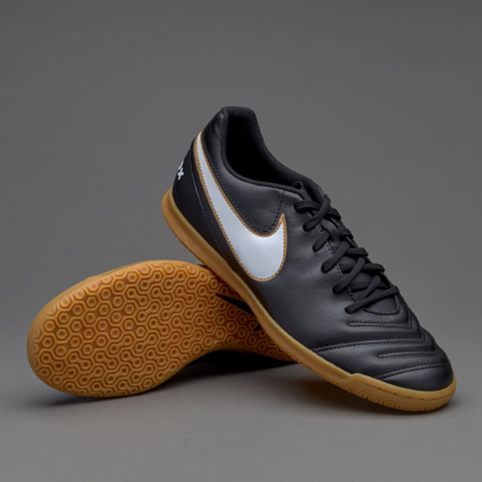 primero recuerdos Mitones Zapatillas de fútbol-Nike Tiempo Rio III IC - Negro/Blanco/Dorado |  Pro:Direct Soccer