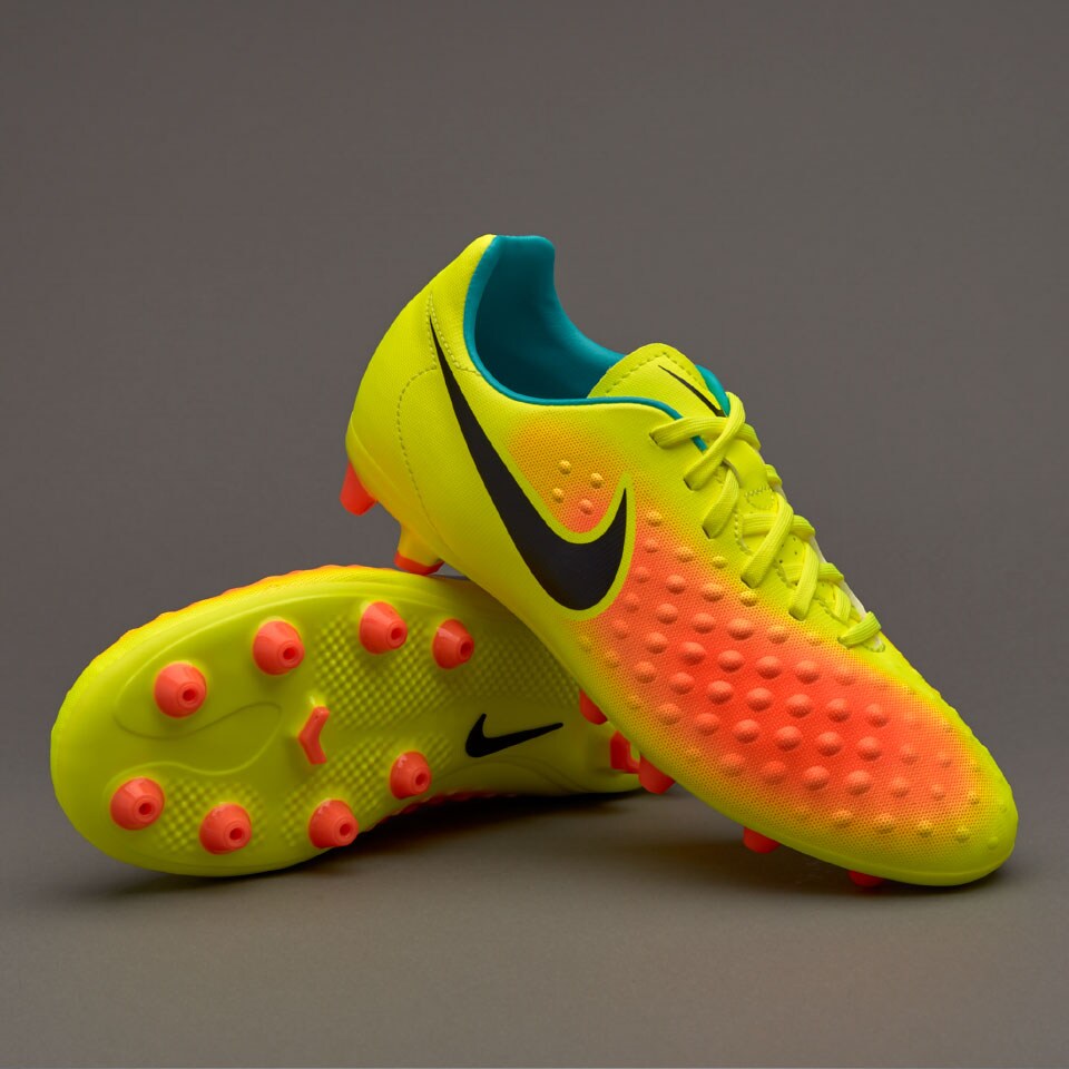 Nike Magista Opus II AG-Pro de artificial-Volt/Negro/Naranja | Pro:Direct Soccer