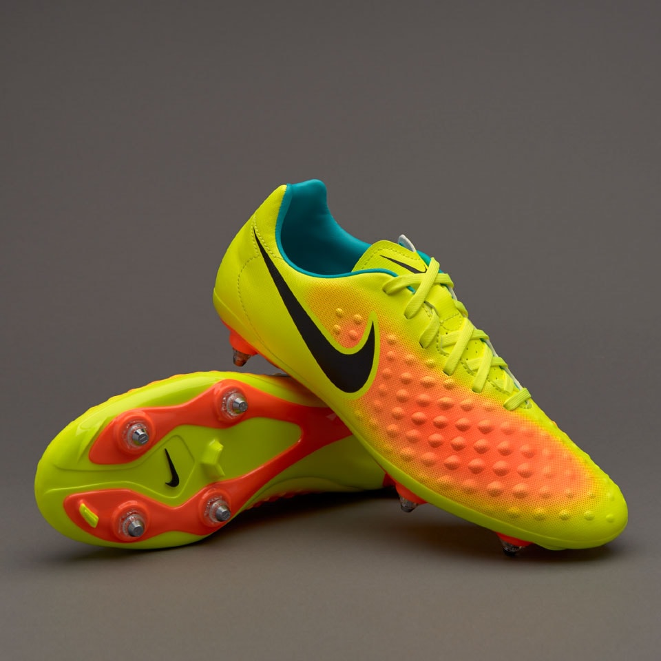 Solenoide flexible pedestal Nike Magista Onda II SG -Botas de futbol-Terrenos  blandos-Volt/Negro/Naranja | Pro:Direct Soccer