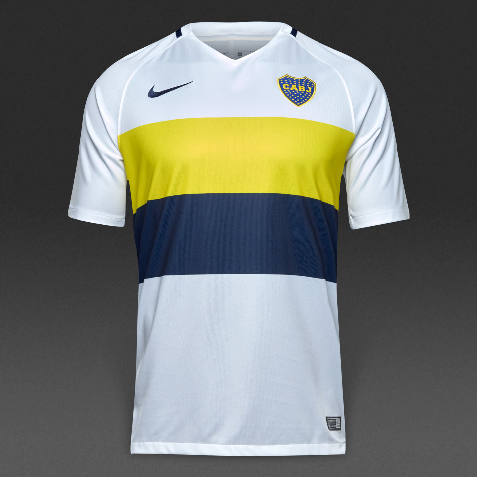 Gaseoso Buen sentimiento dividir Camiseta Nike Boca Juniors 16/17 Segunda equipación Stadium -Camisetas  oficiales de futbol-Blanco/Azul marino | Pro:Direct Soccer