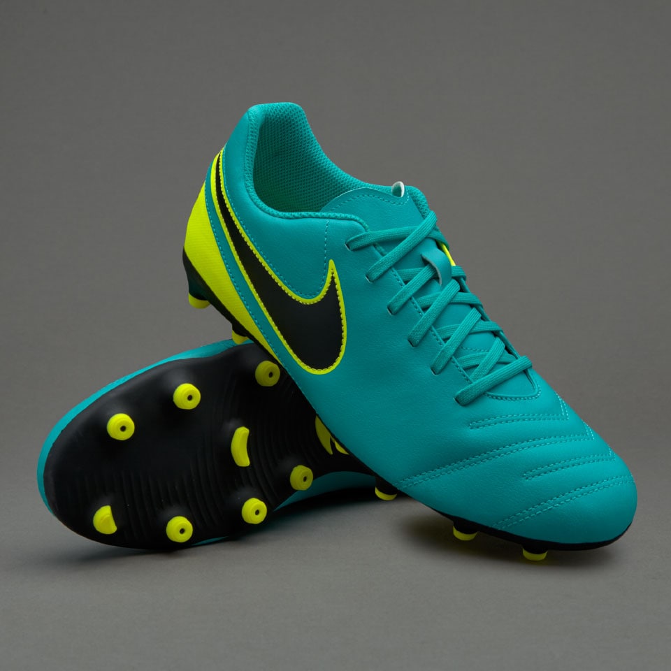 emitir Santuario Alfabeto Nike Tiempo Rio III FG - Botas de futbol-Terrenos firmes-Jade  claro/Negro/Volt | Pro:Direct Soccer