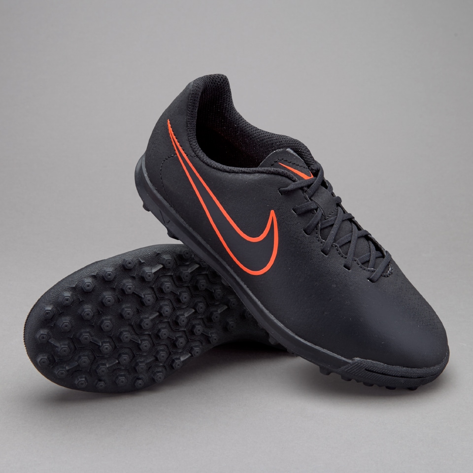 Víctor el viento es fuerte mundo Nike Magista Ola II TF para niños-Zapatillas de futbol-Negro/Carmesí |  Pro:Direct Soccer