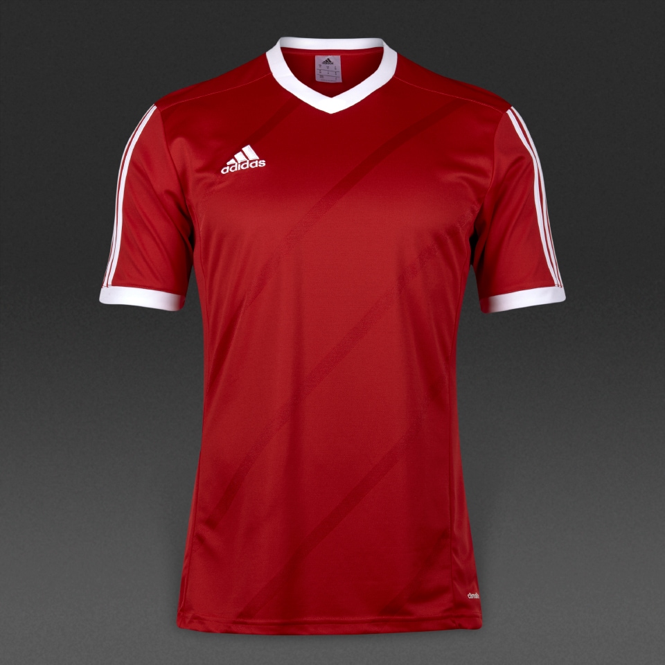 píldora dominio Recurso Camiseta adidas Tabela 14 para chicos MC-Camisetas para equipos de  fútbol-Rojo/Blanco | Pro:Direct Soccer