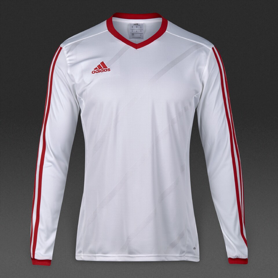 auge Personas mayores ajuste Camiseta adidas Tabela 14 para chicos ML - Camisetas para equipos de fútbol  - Blanco/Rojo | Pro:Direct Soccer