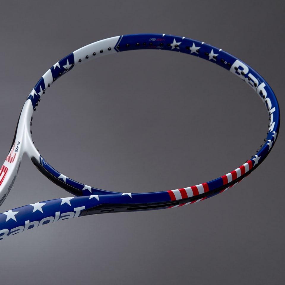 Babolat Pure Aero unstrung Stars Stripes Red White Blue