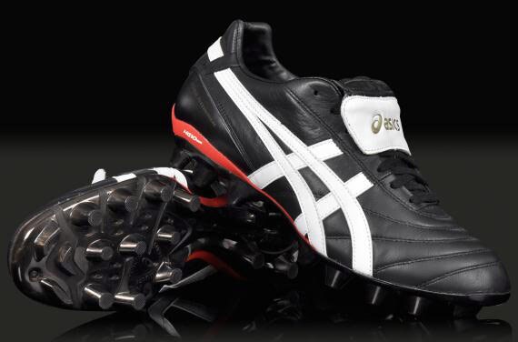 Asics Football Boots - Lethal Testimonial - Light - Firm Ground - Soccer  Cleats - Black / White / Red | Pro:Direct Soccer