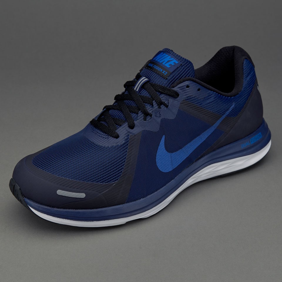 Espinoso adjetivo que te diviertas Zapatillas de deporte-Nike Dual Fusion X 2 - Azul/Cobalto/Negro/Blanco |  Pro:Direct Soccer