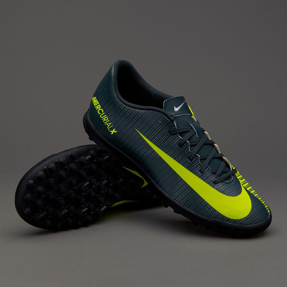 Nike Vortex III CR7 TF - Zapatillas de futbol- Alga/Volt/Hasta/Blanco | Pro:Direct Soccer