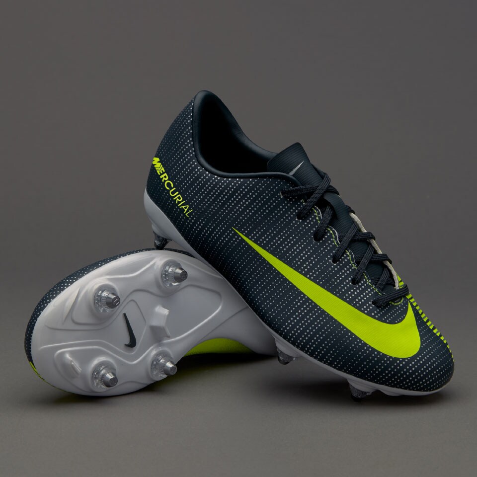 Nike Mercurial Vapor CR7 para niños- Botas de futbol- Alga/Volt/Hasta/Blanco | Pro:Direct Soccer
