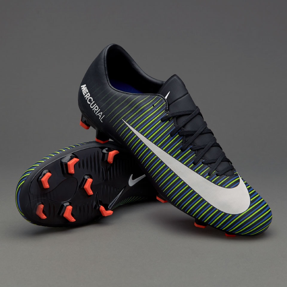 Nike Mercurial Victory VI FG - Mens Soccer Cleats - Firm Ground - Black ...