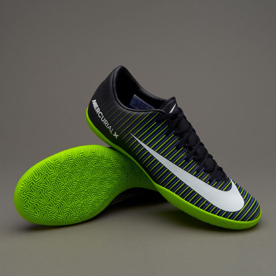 Nike Mercurial Victory VI IC - Zapatillas Negro/Blanco/Verde eléctrico Pro:Direct Soccer