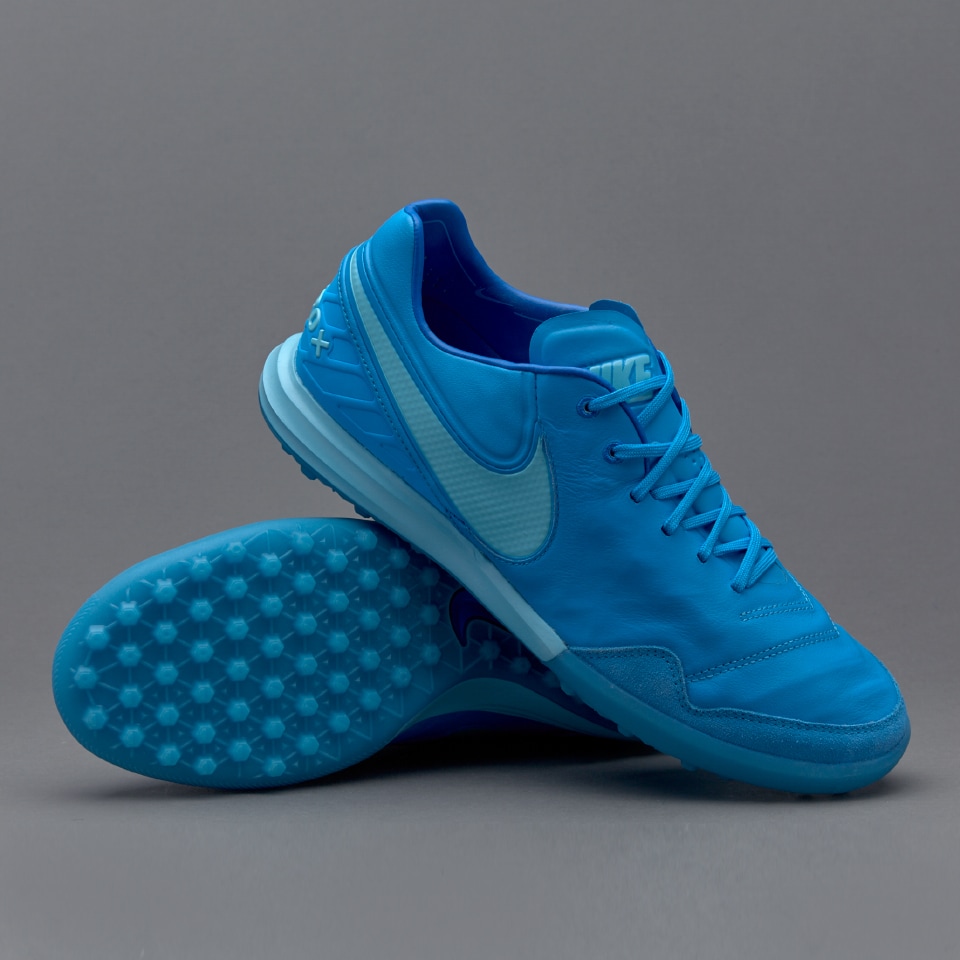 Nike TiempoX Proximo TF - Soccer Cleats - Turf Trainer - Blue Glow/Polarized Blue/Soar