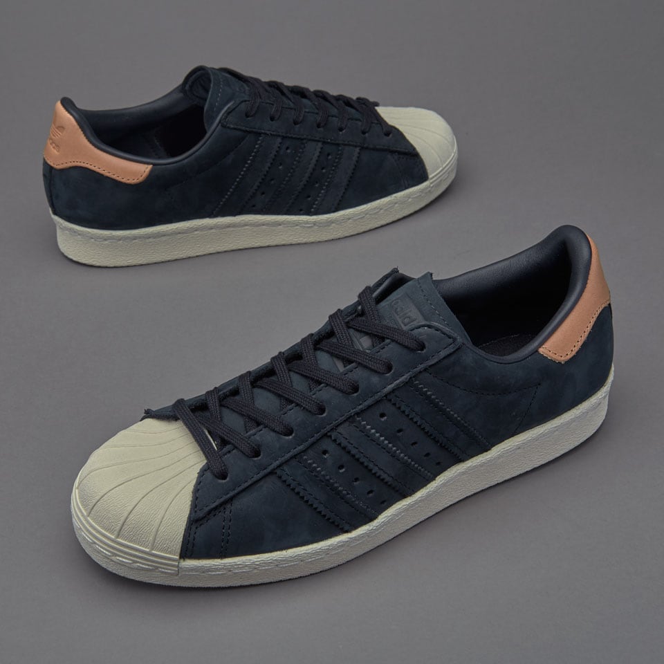 Womens Shoes - adidas Originals Womens Superstar 80s - Core Black ...