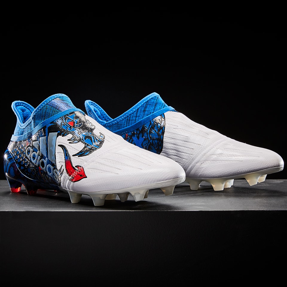 Decepcionado Sociedad encima adidas X 16+ Purespeed FG Dragon -Botas de futbol-Terrenos  firmes-Blanco/Rojo/Azul | Pro:Direct Soccer