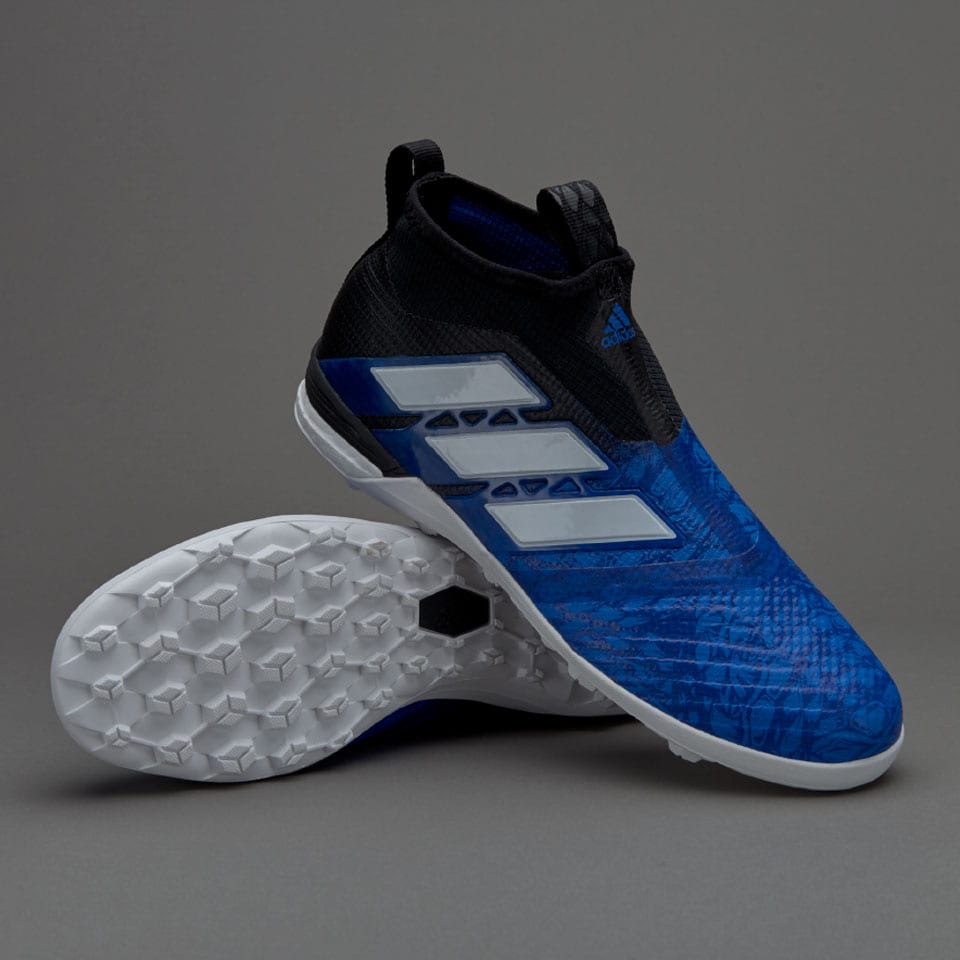 visto ropa Milagroso Caprichoso adidas ACE Tango 17+ Purecontrol TF Dragon - Zapatillas de futbol-  Azul/Blanco cristal/Negro | Pro:Direct Soccer