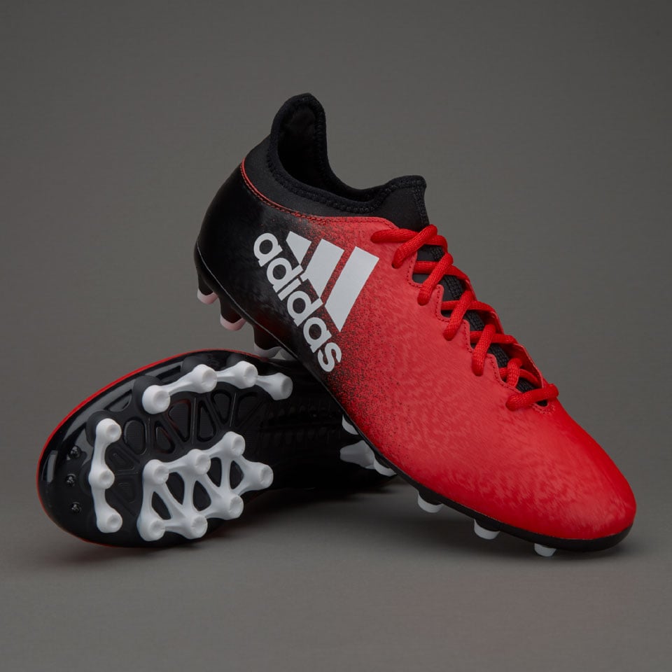 adidas X 16.3 AG - Mens Boots - Artificial - Red/White/Core Black