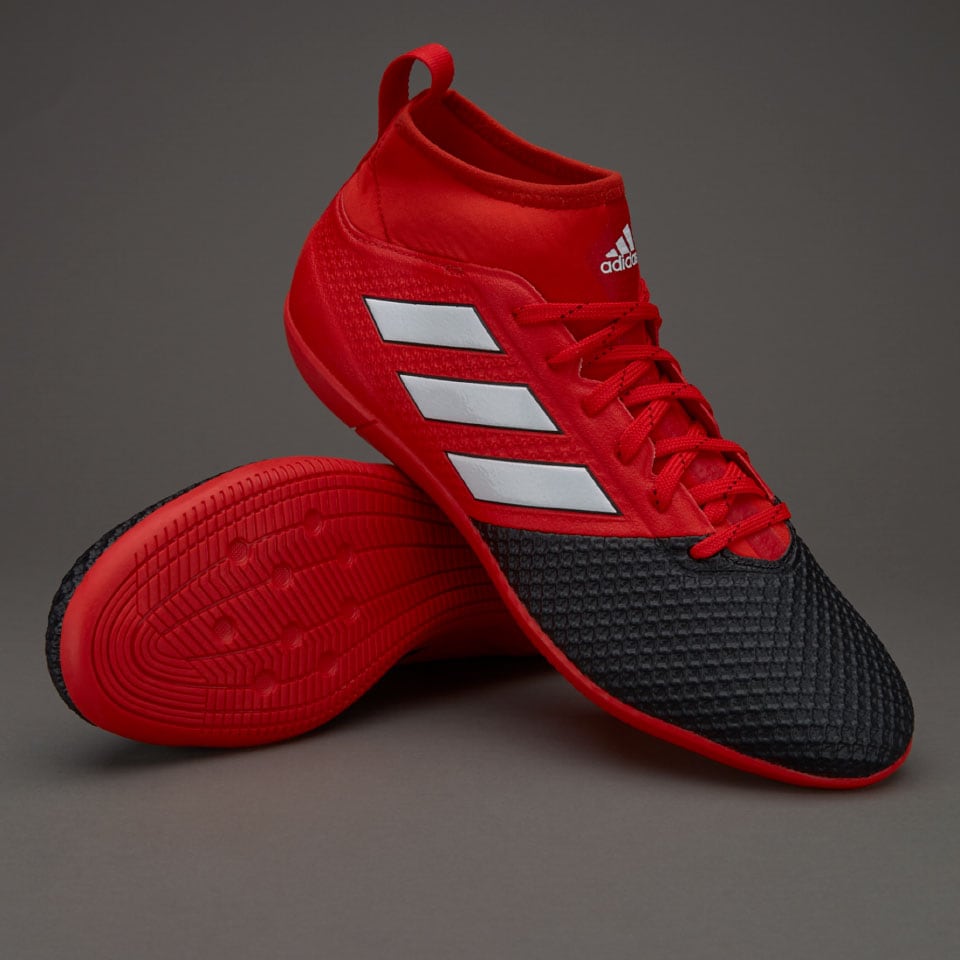 adidas ACE 17.3 IN de futbol-Rojo/Blanco/Negro | Pro:Direct Soccer