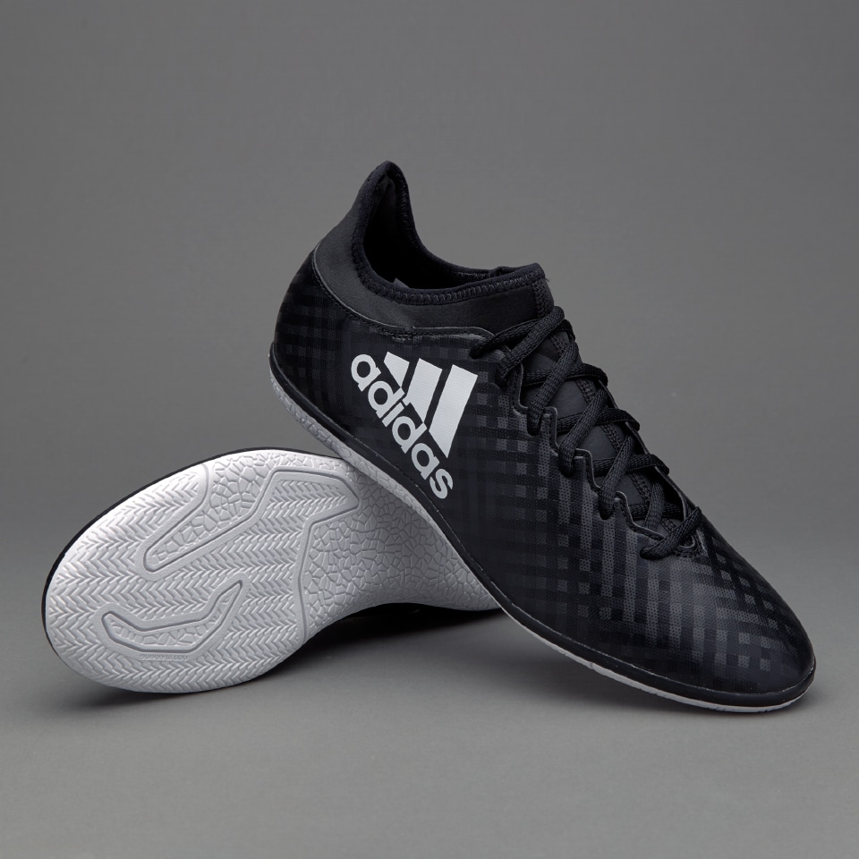 adidas X 16.3 IN -Zapatillas de futbol- Negro/Blanco Soccer
