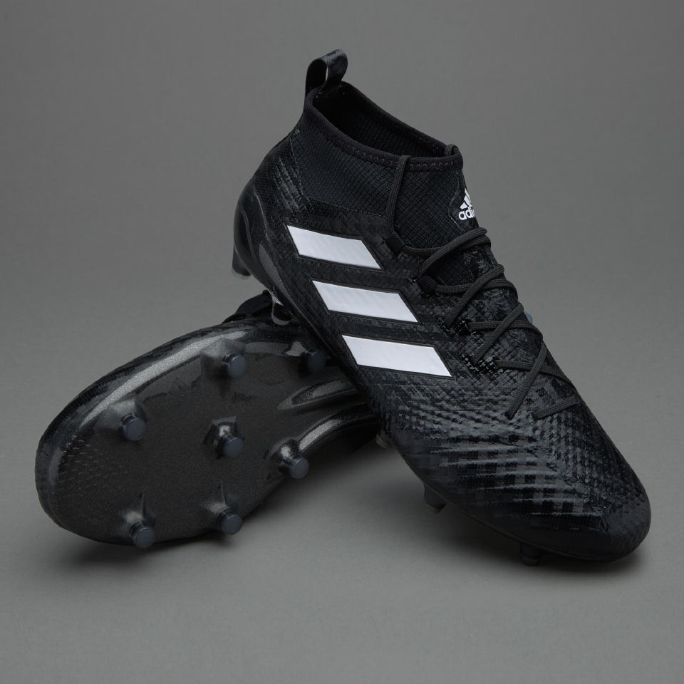 adidas ACE Primeknit FG - Botas de futbol-Terrenos firmes- Negro/Blanco | Pro:Direct Soccer