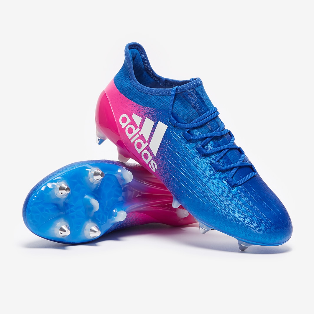 vrijdag mooi Anoniem adidas X 16.1 SG - Mens Boots - Soft Ground - Blue/White/Shock Pink |  Pro:Direct Soccer