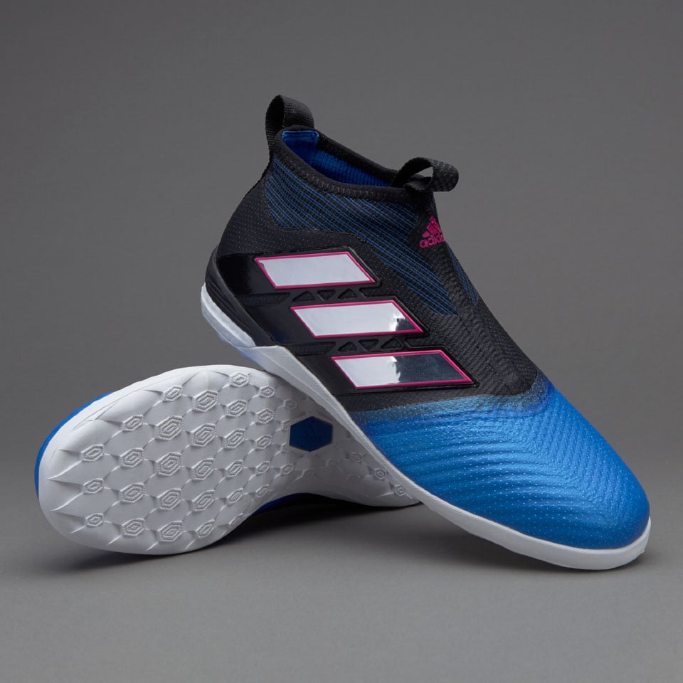 Blaze Aan de overkant botsen adidas ACE Tango 17+ Purecontrol IN - Mens Soccer Cleats - Indoor - Core  Black/White/Blue 