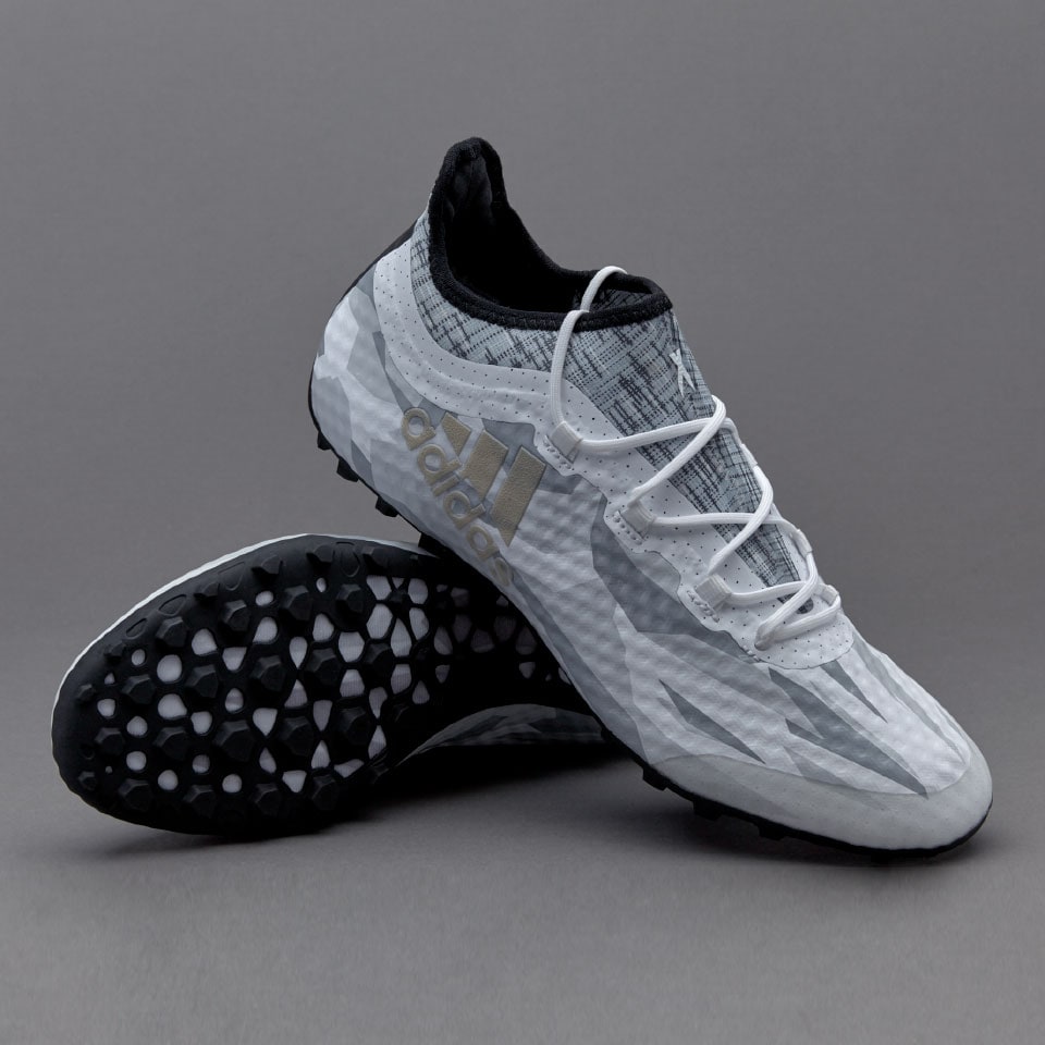 adidas X Tango 16.1 TF - Zapatillas de futbol- Blanco/Negro Pro:Direct Soccer