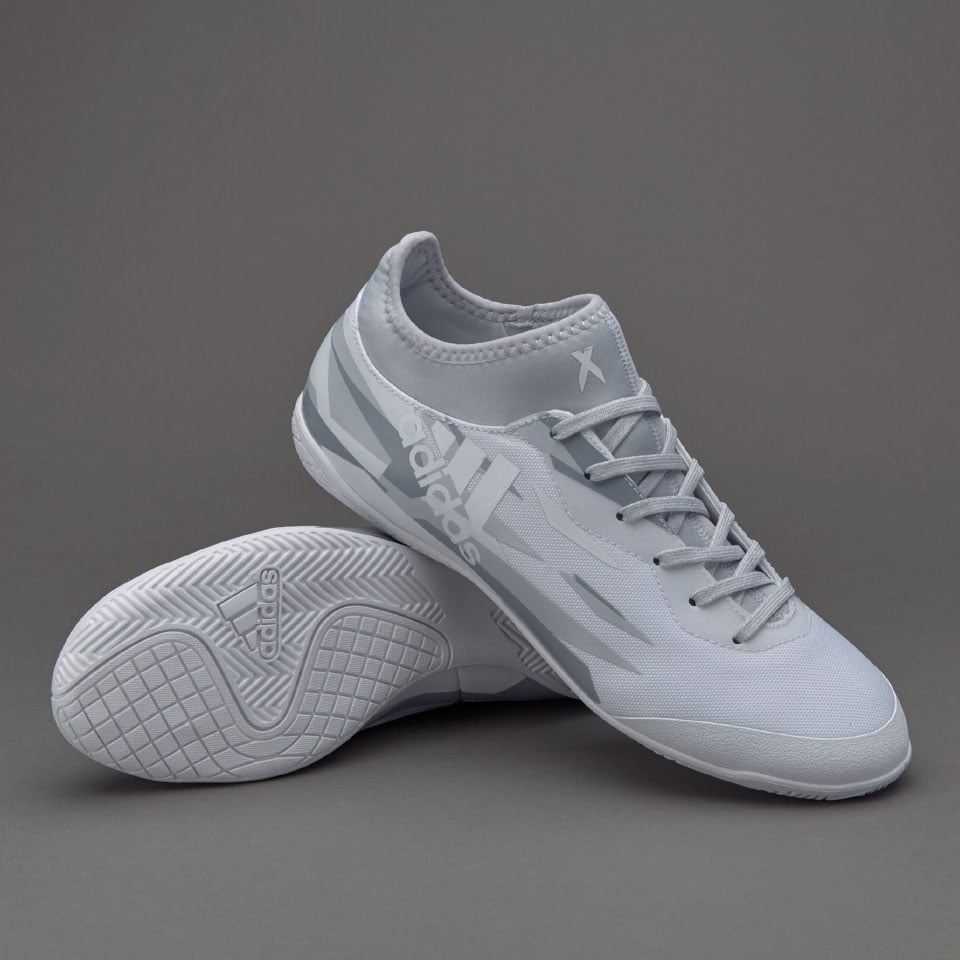 crítico Estricto Alfombra de pies adidas X Tango 16.3 IN - Zapatillas de futbol-Blanco/Gris | Pro:Direct  Soccer