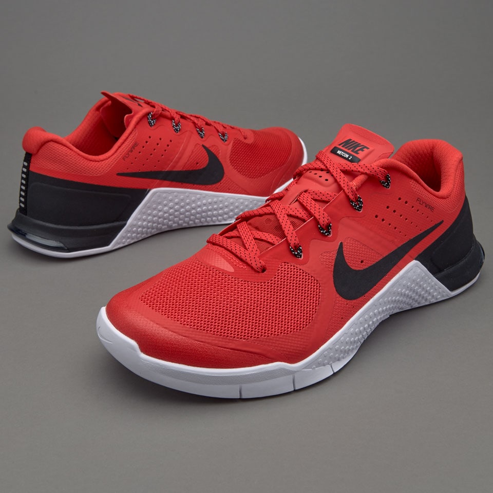Nike Metcon 2 Zapatillas de deporte-Rojo/Negro/Blanco | Pro:Direct Soccer