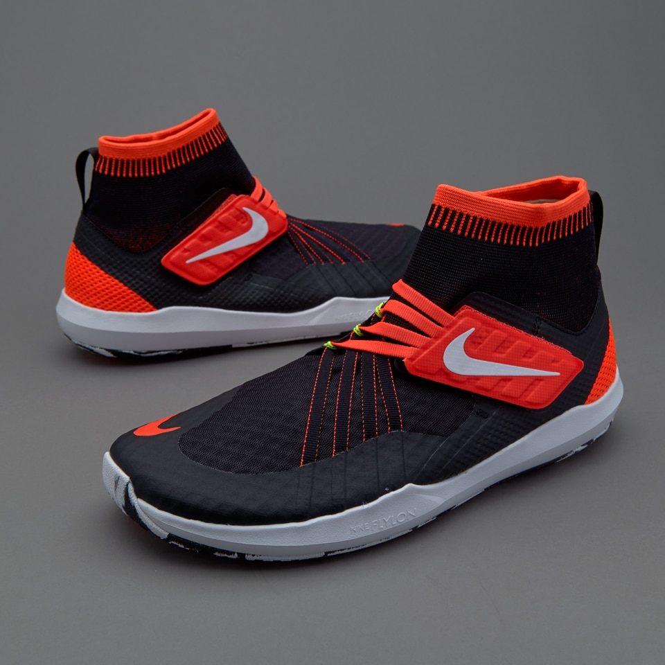 Nike Train - Mens Shoes - Regular Training - Black/Black/Total Crimson/White | Pro:Direct Running