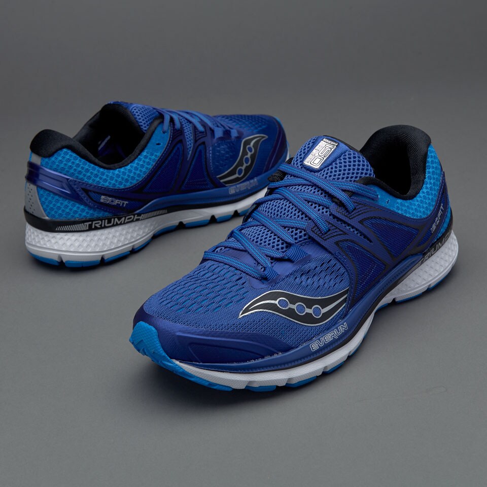 Saucony Triumph ISO 3 - Blue/Silver - Mens Shoes - S20346-1 | Pro ...