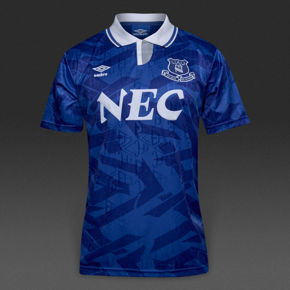 Maillot D'entraînement Everton 2012/13 Homme Taille M - Nike Bleu - Original