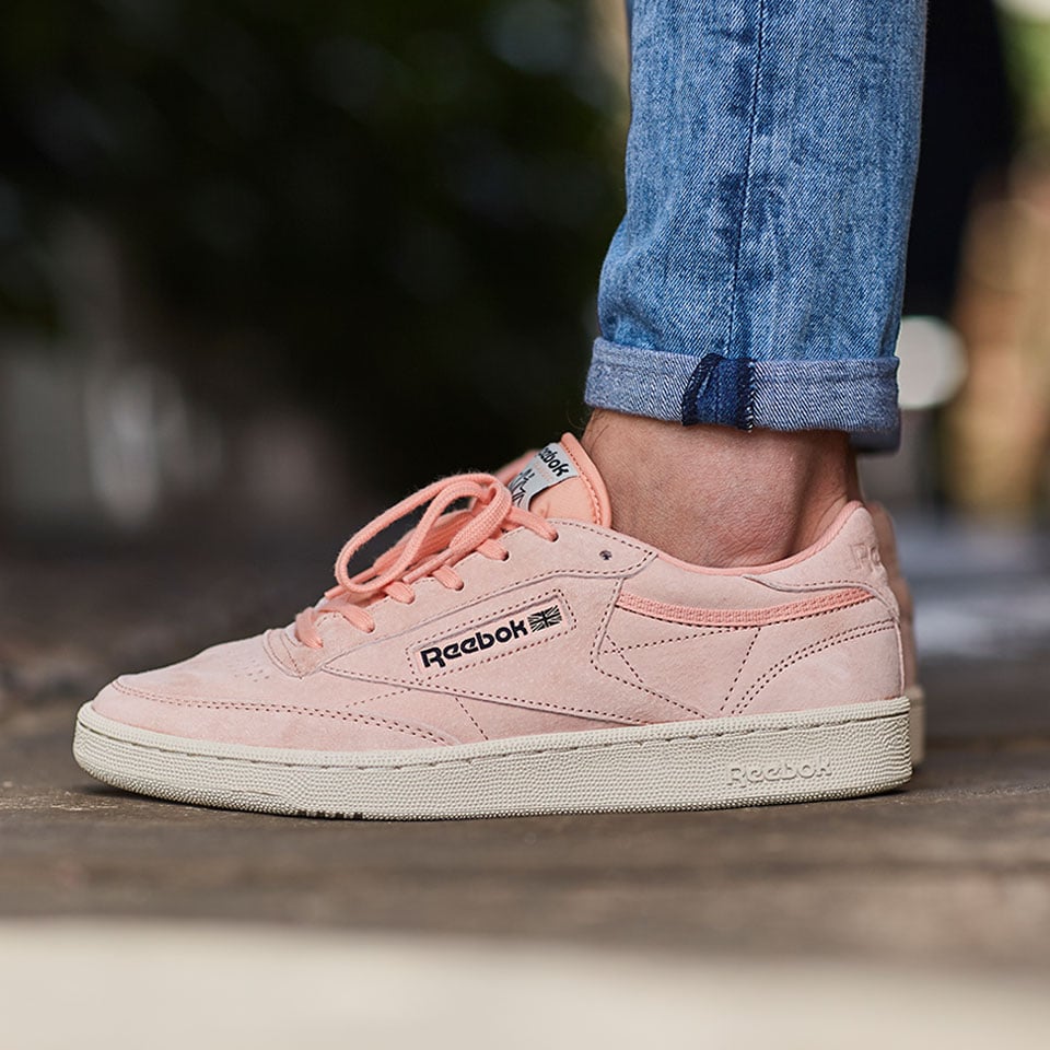 Vergadering Bonus Demon Mens Shoes - Reebok Club C 85 Pastels - Desert Stone/Paperwhite - V67594 |  Pro:Direct Soccer