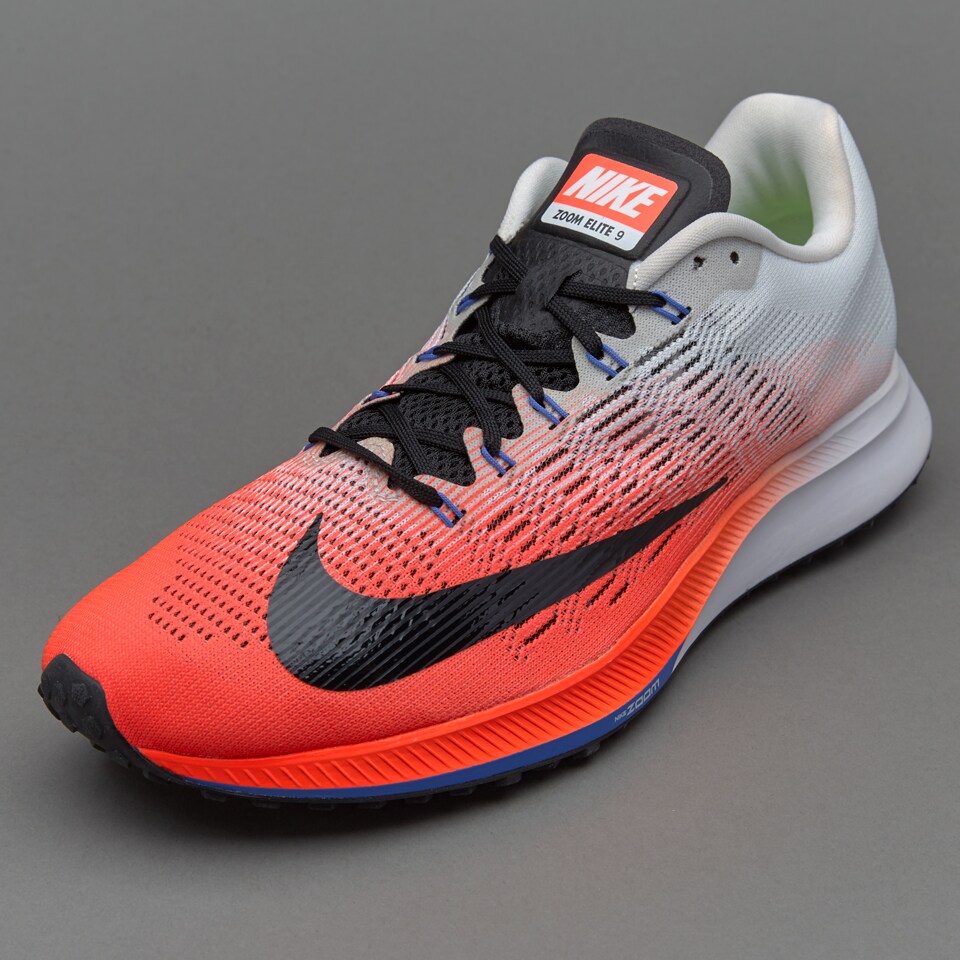 Nike Air Zoom Elite - Hyper Orange/Black-White-Medium Blue - Shoes - 863769-800