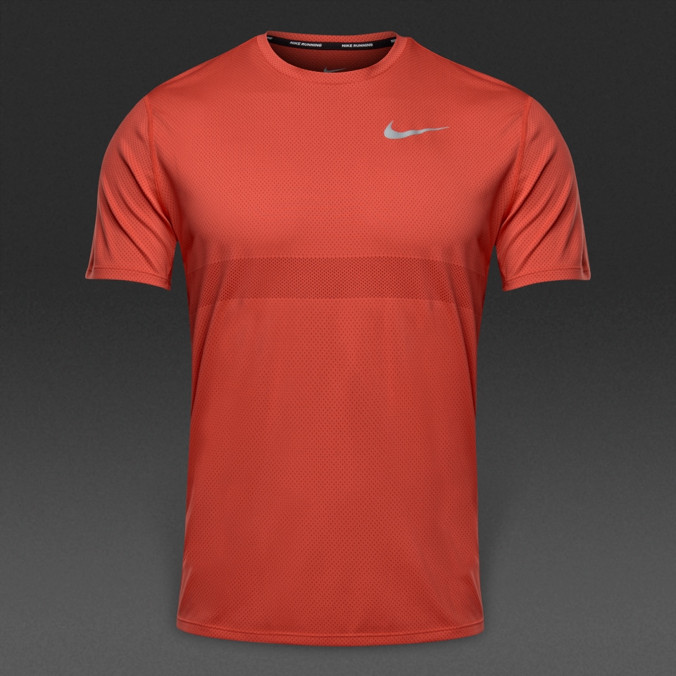 limpiar Confrontar feo Ropa de correr- Camiseta Nike Zonal Cooling Relay manga corta-Naranja -  833580-852 | Pro:Direct Soccer
