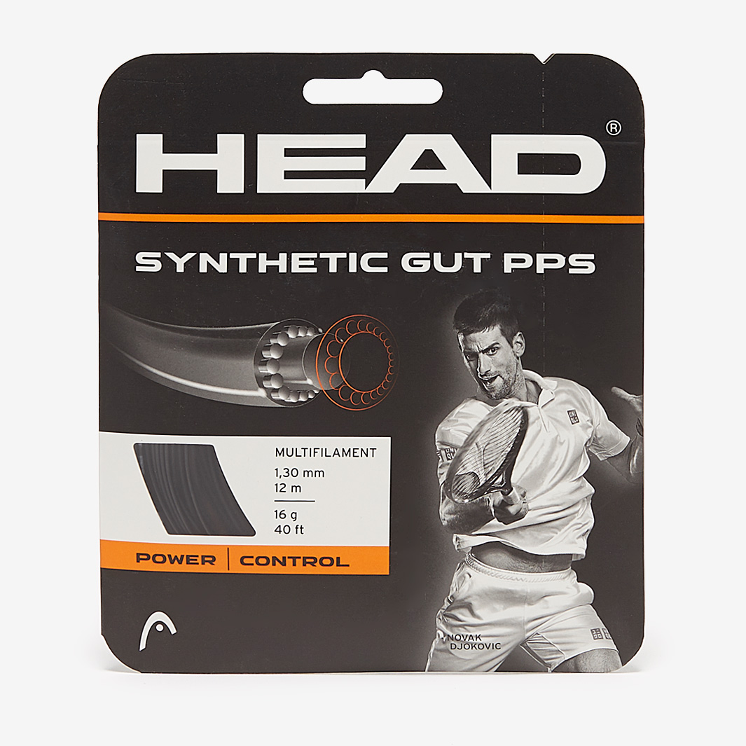 Head Synthetic Gut Pps 1.30Mm Tennis String Sets Black