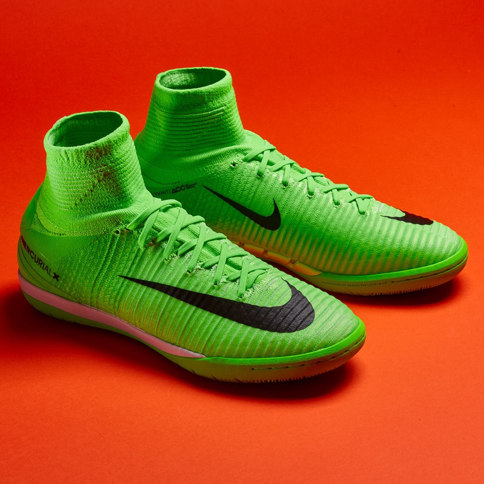de fútbol- Nike Proximo II DF IC -Verde eléctrico/Negro/Verde fantasma | Pro:Direct Soccer